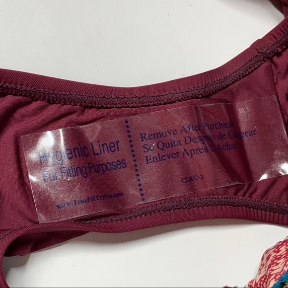 La Blanca Stitch Hipster Bikini Bottom in Mahogany - Picture 9 of 9